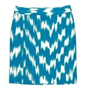 Banana Republic Factory Ikat Pattern Pencil Skirt Size 6 Beachy Resort Boho